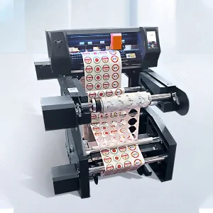 MOMO Digital Slitting Rewinder Roll to Roll Label Cutting Machine for Manufacturing Plants Construction with Durable Bearings