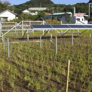 Solar Ground Moungting Farm Agriculture Galvanized Steel Aluminum Alloy Mount Structure Agricultural Mounting Bracket Kit