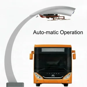 Hici 300kw 500A Overhead Pantograph Fast Charger Supporting CCS and Ocpp Protocols