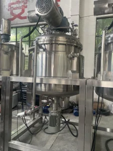 Best Flange fixed bottom homogenized inner and outer circulating mixer Suppliers, Factories