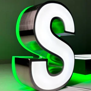 3D Logo Light Letter Sign Led Decorative Backlit Channel Letters Neon Light Source for Building Decor DC Power Supply
