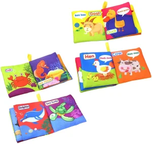 1 Year Old Montessori Fabric Activity Book