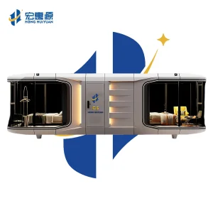 Compact Foldable Capsule House for Emergency Shelter Certified Waterproof and Fire-Resistant