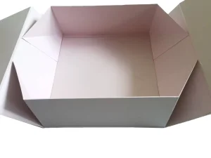 Sturdy Premium Rigid Cardboard Folding Aircraft Type Inner Lined Corrugated Packing Box