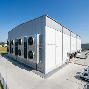 Prefabricated Modular Industry Iron Steel Structure Fabrication Structural Hangar Warehouse Building for Workshop