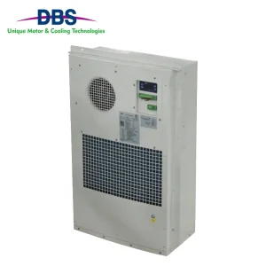 230VAC Precision Telecom Cabinet Air Conditioner 1500W Cooling System DC Fan Motors R134a Hitachi Compressor Core Components
