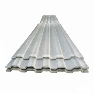 3mm Thickness FRP Corrugated Sheet Anti-Corrosion UV Resistant