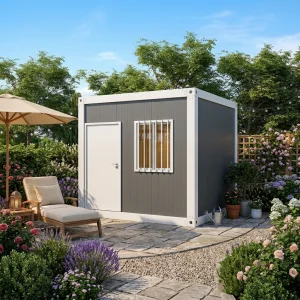 CE Certified 10ft Expandable Prefab House 10 Min Easy Setup Modular Mobile Cabin for Garden Office Residential Use Factory Price