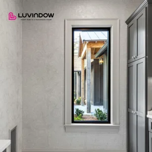 Customized Hurricane Impact Resistance Thermal Break Aluminum Laminated Glass Fixed Window for House