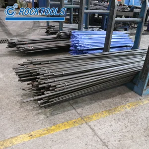 H22 108mm Tapered Rock Drill Rod 7 11 12 Degree for Construction Industry Mining Drilling Rig