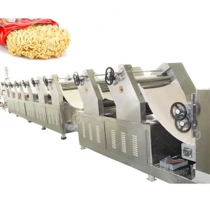 Linha de Produção de Macarrão Instantâneo Frito Pronto para Comer Totalmente Automática