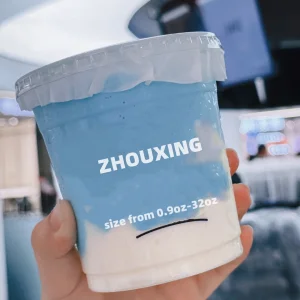 Customizable 18oz-98 550ml Disposable PET/PLA Plastic Cup Cold Coffee Cups With Dome Lid Sip Lid Flat Lid 98mm Diameter Cup
