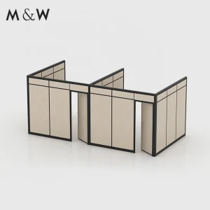 M&W Commercial Furniture Soundproof Glass Partition