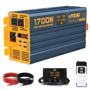 USA Warehouse Car Power Converter Wireless Remote Control Pure Sine Wave Inverter 1000W 2000W 3000W 4000W 5000W