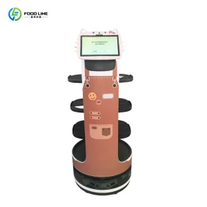 Large Mall Food Delivery Voice Prompt Auto - Obstacle Avoidance Robot
