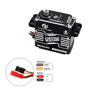 OEM/ODM BLS4050MED 50KG 0.08S 12.6V 4S LiPo Direct Power Digital Programmable Brushless Motor Servo Car Home Appliance Fan