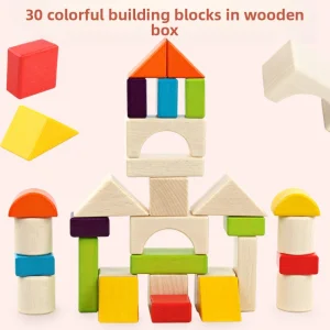 Wooden Castle Building Blocks