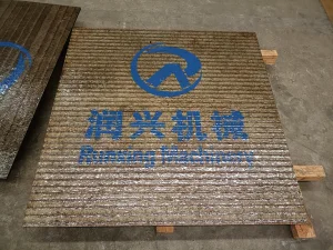 ODM High Hardness CCO Hardfacing Overlay Wear Resistant Steel Plate | Runxing RX-m Series for Mining Cement Chute Liner Manufacturers, Factories