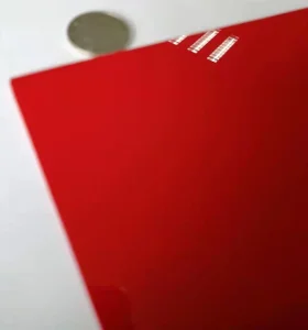 High-Quality Red ABS Plastic Board for Laser Cutting and Engraving