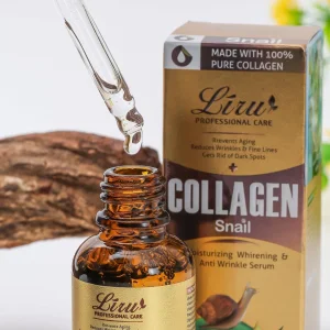 Sérum Facial de Reparação de Colágeno de Caracol