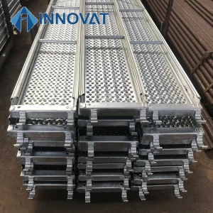 Scaffolding Planks Galvanized Painted Scaffolding and Prop Perforated Steel Catwalk Plank with Hook Metal Scaffold Plank Scaffold Steel Plank