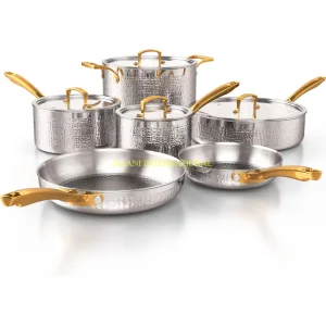 Hammered Cookware Set