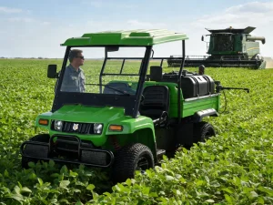 Electric Yatian Utility Vehicle High Efficiency Sprayer for American Orchards