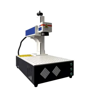 ActionLasers New Fiber Laser Marking Machine With Air Cooling JCZ Control System Supporting DXF/BMP/AI Formats