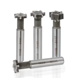 T-Slot Milling Cutter Straight Shank Carbide End Mill