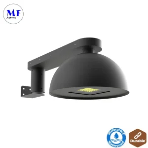 شكل مظلة ضوء حديقة ساحة عمود LED