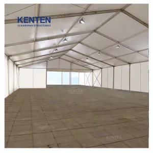 Outdoor Temporary Mobile Construction Work Structure Tents Aluminium Warehouse Storage Industrial Tents for Industrial Storage