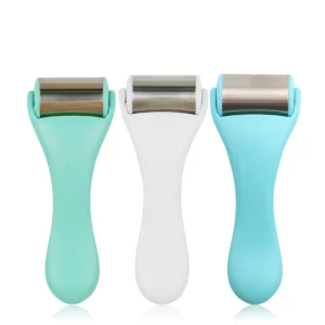 Stainless Steel Ice Roller for Face Cold Skin Care Women Face Massager Mini Ice Globes for Face