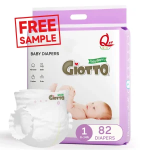 Fraldas Glotto para Bebês com Pele Sensível, Fraldas Macias para Bebê