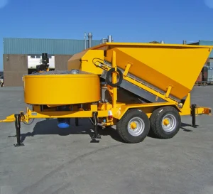 25m3/h to 50m3/h Ready Mobile Concrete Batching Machine Plant Concrete Mixing