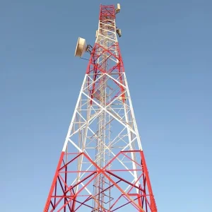 Angular Self-Supporting Steel Telecom Tower with WiFi Antenna with Customization