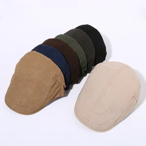 Perfect for Outdoor Travel Custom Patterns Breathable Sun-Proof Fabric Beret Hat