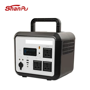 Estação de Energia LiFePO4 Gerador Solar UPS AC 1500W 1152wh Gerador Solar Portátil para Casa Camping