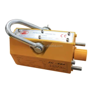 Heavy-Duty 200kg Permanent Magnetic Lifter with Safety Lock for Steel Plate Handling