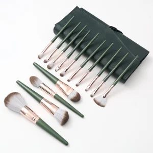 14Pcs Synthetic Hair Private Label Travel Makeup Brush Kit