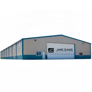 Big Warehouse Space Frame Dome Roof Structure Prefabricated Insulated Steel Building Aircraft Hangar for Sale