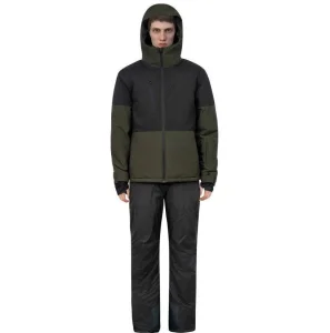 Winter Adults Ski Suit Warm Outdoor Overalls Waterproof Hooded Skiing Set Sportswear