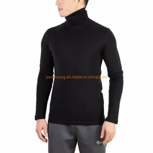 Australian Merino Clothing Men's Turtleneck Merino Wool Long Sleeve Base Layer Pullover Sweatshirt