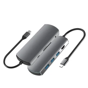 USB-C Docking Station for Dual Monitors &amp; Laptops: 8-in-1 Hub for MacBook PRO/DELL/HP
