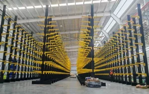 Estantería cantilever de acero sistema de estantes