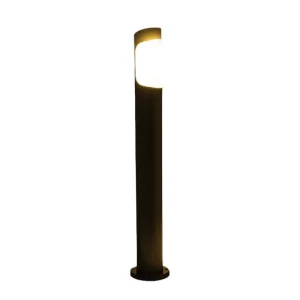LED Bollard Garden Lights Die-Cast Aluminum for Outdoor Lawn Walkway &amp; Pathway AC/DC Power Landscape Lighting