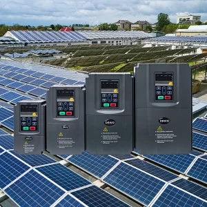 DRIVO AE300-01 LCD Display Industrial Solar Pump VFD Inverter MPPT Control AC DC Automatic Switch For Desert Water Lifting Pump