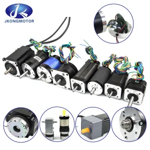 Jkongmotor 57bl04 184w 24v 36v 48v Brushless Dc Motor 36v 4000rpm 180w BLDC Motor with Gearbox Brake Encoder Integrated Driver