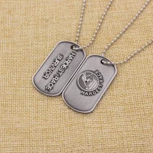 Customizable Metal Pet ID Tags with Engraving for Dogs