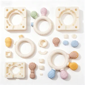 OEM 3D Customization Silicone Baby Teething Toy