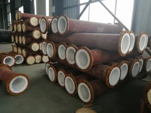 Stainless Steel or Carbon Steel PTFE Lined Pipe/ Column/ Elbow/ Pipeline/ Tee Cost-Effective Solution for Highly Corrosive Industrial Pipelines